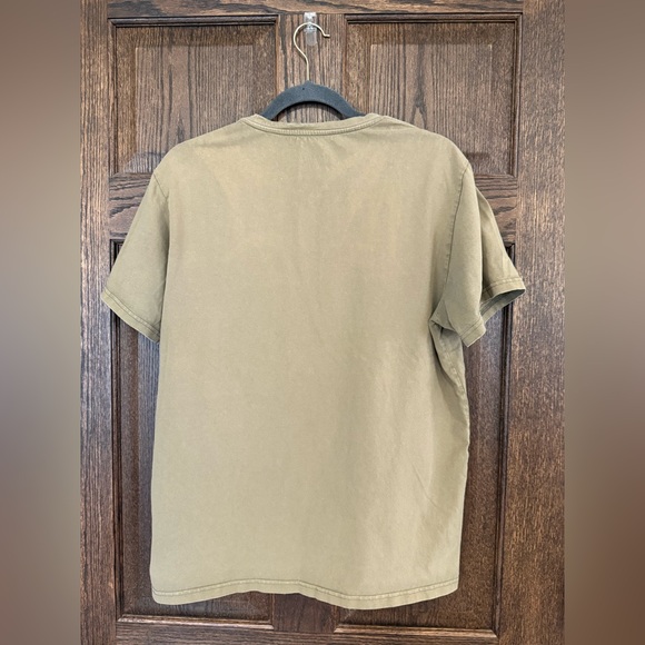 Everlane Olive Green Short Sleeve Crewneck Tee Size Large - Picture 5 of 5